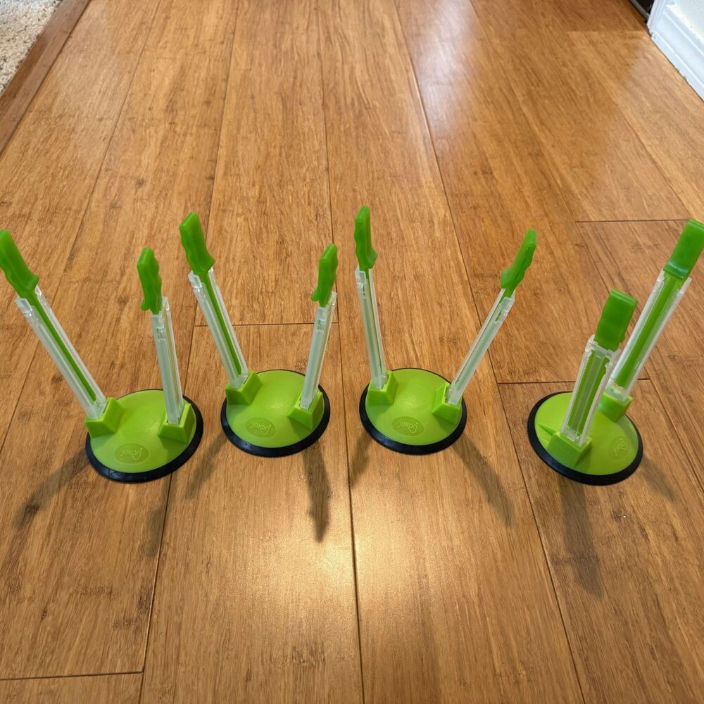 4 Pack of Hands Free Baggy Rack for Food Prep